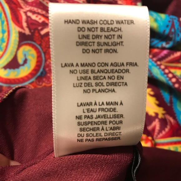 Ellen Tracy Swimsuit Power Paisley - Picture 6 of 16